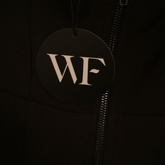 White Fox Boutique Off The Shoulder Black Dress - Picture 3 of 6